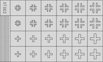 Eduard XT002 German Crosses 2 late