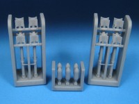 Barracuda Studios BCR48526 Hawker Sea Fury RP-3 Rockets and Rails 1/48