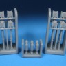 Barracuda Studios BCR48526 Hawker Sea Fury RP-3 Rockets and Rails 1/48