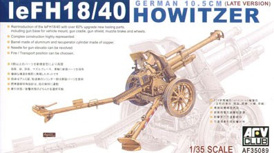 AFV Club AF35089 Полевая гаубица le FH18/40 1/35