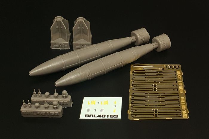 Brengun BRL-48169 GBU-31 JDAM Bombs (2 pcs.) 1/48