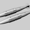 Brengun BRL-48169 GBU-31 JDAM Bombs (2 pcs.) 1/48