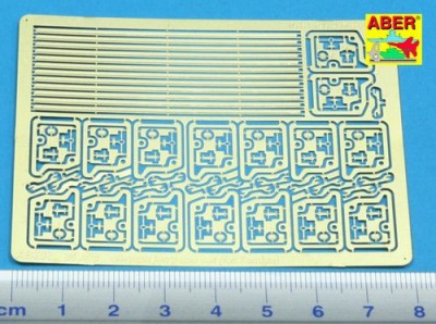 Aber 35A070 Jerry cans for TA35186 (designed to be used with Tamiya kits) 1/35