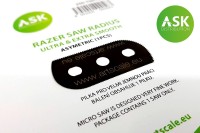 Art Scale 200-T0013 1 pc. ASK Razor Saw Radius 65/100 teeth No Scale