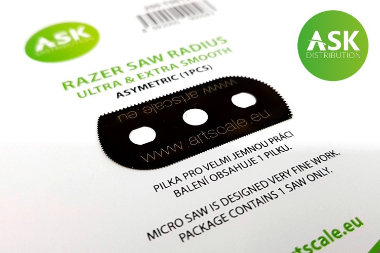 Art Scale 200-T0013 1 pc. ASK Razor Saw Radius 65/100 teeth No Scale