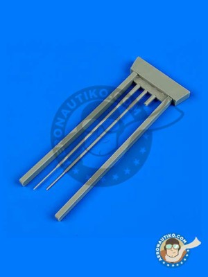 QuickBoost QB48678 Su-9 Fishpot pitot tubes 1/48