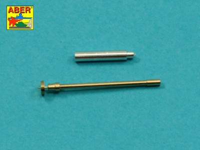 Aber 35 L-273 Armament for French Light Armoured Car AML-60-20, barrela for 20mm Autocanon &amp; 90mm mortar (designed to be used with Takom kits) 1/35