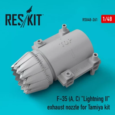 Reskit U48261 F-35 (A, C) 'Lightning II' exh.nozzle (TAM) 1/48