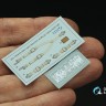 Quinta studio QR+32034 Комплект ремней для истребителя США, ВМВ (с металлическими пряжками) (для всех моделей) 1/32