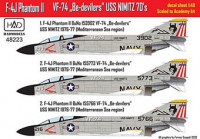 HAD 48223 Decal F-4J Phantom II VF-74 - part 1 1/48