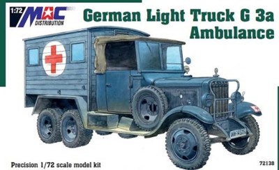 MAC 72138 German Light Truck G 3a Ambulance 1/72