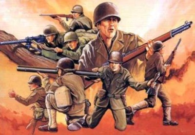 Hasegawa 31129 Американские пехотинцы 1/72