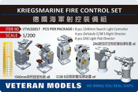 Veteran models VTW20057 KRIEGSMARINE FIRE CONTROL SET 1/200