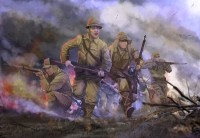 Strelets STRM128 Imperial Japanese Army in Attack (WWII) 1/72