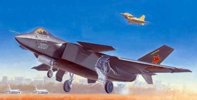 Trumpeter 01663 Самолет J-20 1/72