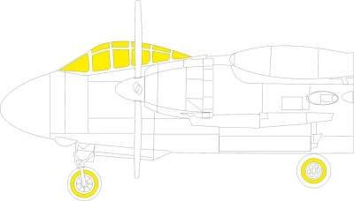 Eduard CX637 Mask AJ-1 (RDN) 1/72