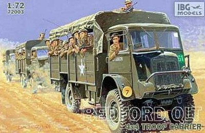 IBG Models 72003 Bedford QLT 4x4 Troop Carrier 1/72