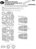 New Ware NWA-M0601 1/48 Mask General Dynamics F-111 EXPERT (ACA/ITA)