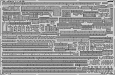 Eduard BIG05363 USS Intrepid CV-11 PART I (TRUMP) 1/350