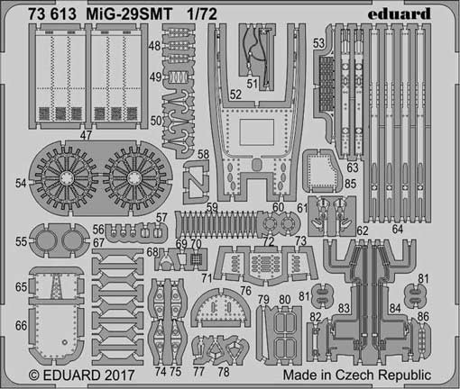Eduard 73613 MiG-29SMT 1/72