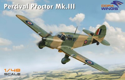 Dora Wings 48006 Самолет Percival Proctor Mk.III 1/48