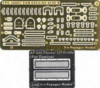 Voyager Model VPE48007 Photo Etched set for Stug III ausf B (For TAM) 1/48
