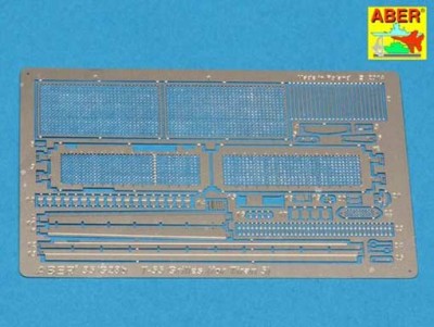 Aber 35G28 Grilles for Russian tank T-55 also Tiran 5