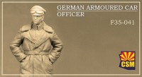 Copper State Models F35-041 Фигура, Офицер немецкого бронеавтомобиля 1/35