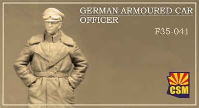 Copper State Models F35-041 Фигура, Офицер немецкого бронеавтомобиля 1/35