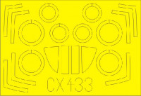 Eduard CX433 MiG-29A Izdeliye 9-12 1/72