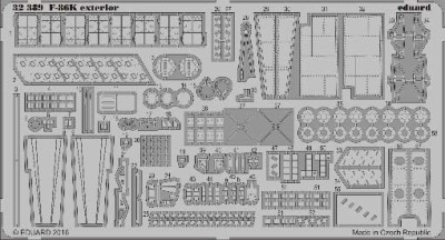 Eduard 32389 F-86K exterior 1/32