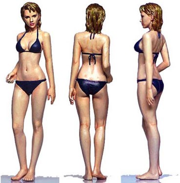 Girls G-35036 Девушка в купальнике 1:35
