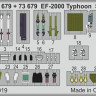 Eduard SS679 1/72 EF-2000 Typhoon Single Seater (REV)