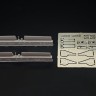 Brengun BRL144194 P-51D Mustang resin&PE set (PLATZ/EDU/BEGO) 1/144