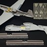 Brengun BRL144194 P-51D Mustang resin&PE set (PLATZ/EDU/BEGO) 1/144