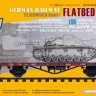Sabre model 35A03-SVP German Railway FLATBED Ommr (2 in 1) Super value pack (1+1) - Double kits and Double 1/35