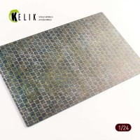 Reskit S24011 Cobblestone road 1910s-1930s Base (280x180) 1/24