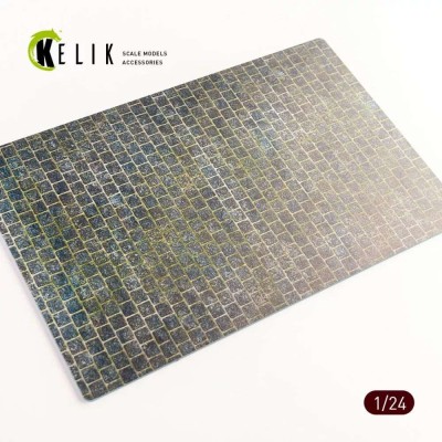 Reskit S24011 Cobblestone road 1910s-1930s Base (280x180) 1/24