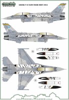 Model Maker Decals D48126 Greek F-16 NATO Tiger Meet 2018 1/48