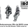 IBG Models U7232 Italian Autocannone 3Ro da 90/53 crew (3 fig) 1/72
