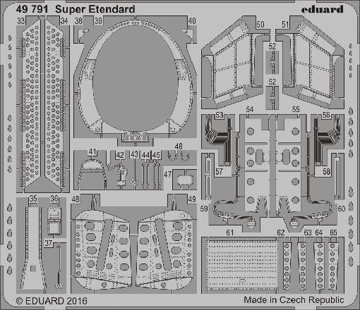 Eduard 49791 Super Etendard 1/48