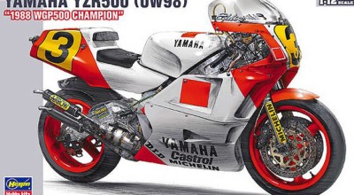 Hasegawa 21503 Мотоцикл: YAMAHA YZR500 (0W98) &quot;1988 WGP500 CHAMPION&quot; (HASEGAWA) 1/12