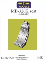 Lf Model 3D4823 MB-326K seat (ITAL) 3D-Printed 1/48