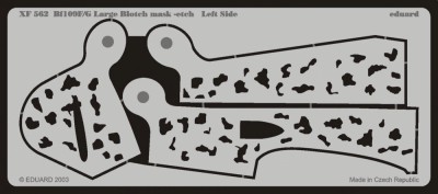 Eduard XF562 Bf 109F/G Large Blotch mask-etch
