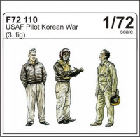 CMK F72110 USAF pilots Korean war (3 fig. ) 1/72