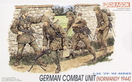 Dragon 6003 1/35 Германские пехотинцы (Waffen-SS, Normandy, 1944-45)