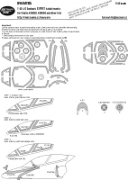 New Ware NWA-M1185 Mask T-45A/C Goshawk EXPERT (KIN) 1/48