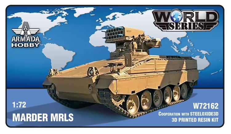 Armada Hobby W72162 Marder MRLS (3D printed resin kit) 1/72