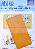 Special Hobby M72015 Mask for Kittyhawk Mk.Ia/Mk.III (SP.HOBBY) 1/72
