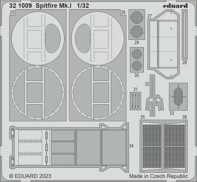 Eduard 321009 SET Spitfire Mk.I (KOTARE) SET